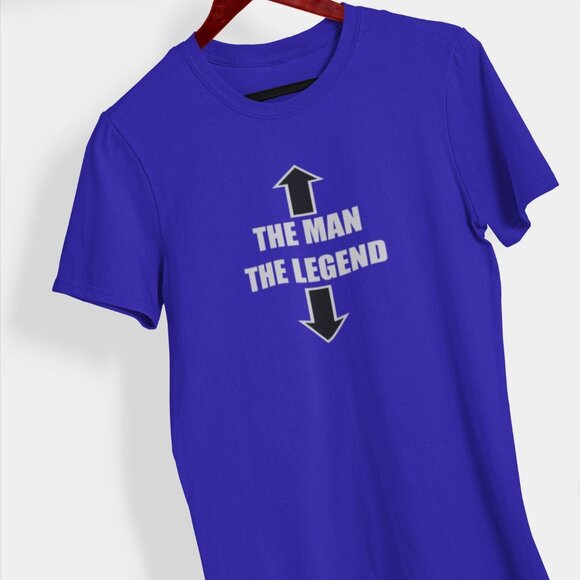 The Man, The Legend Shirt | The Man Text Shirt | Birthday Gift Shirt | Trendy - Picture 3 of 8